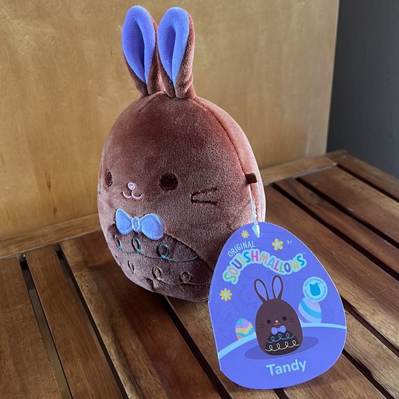 NWT Chocolate Bunny SET Squishmallows FTM Dinora & Tandy Select Series rabbit - Picture 12 of 16